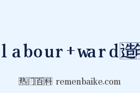 labour+ward造句是什么意思的图片